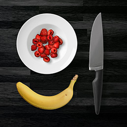 UCD recipe Banana Berry Smoothie ingredients image
