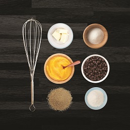 UCD recipe Pumpkin Chocolate Chip Cookies ingredients image