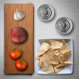 UCD recipe Tortilla Soup ingredients image
