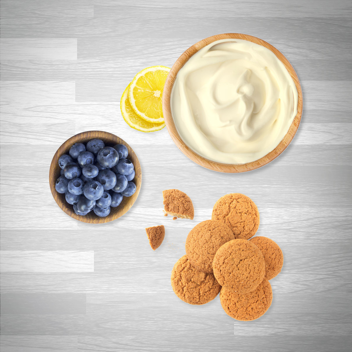 UCD recipe Lemon Berry Parfait ingredients image